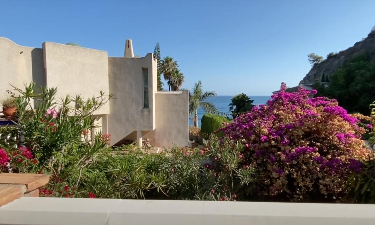 Espectacular Casa En La Playa Con Piscina Privada Villa Almuñécar Dış mekan fotoğraf